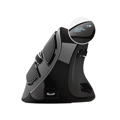Миша Trust Voxx Rechargeable Ergonomic, WL, чорний (23731_TRUST)