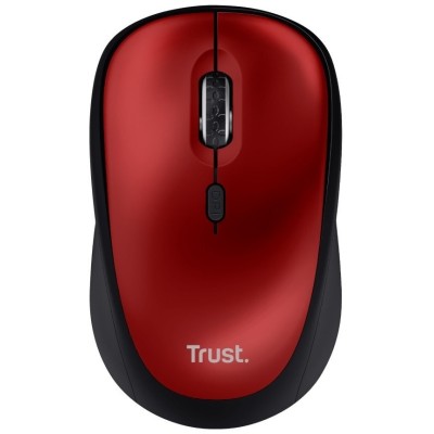 Миша Trust Yvi+ Silent ECO, WL, червоний (24550_TRUST)