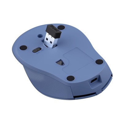 Миша Trust Zaya Rechargeable, WL, синій (25039_TRUST)