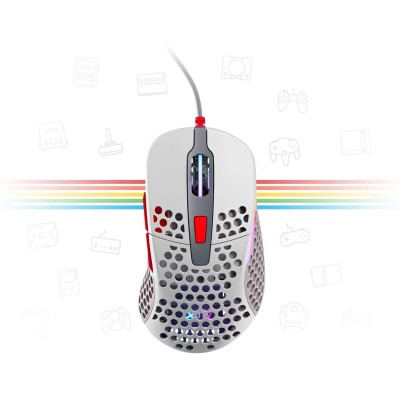 Миша Xtrfy M4, USB-A, RGB, Retro (XG-M4-RGB-RETRO)