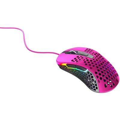 Миша Xtrfy M4, USB-A, RGB, рожевий (XG-M4-RGB-PINK)