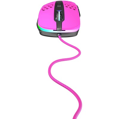Миша Xtrfy M4, USB-A, RGB, рожевий (XG-M4-RGB-PINK)