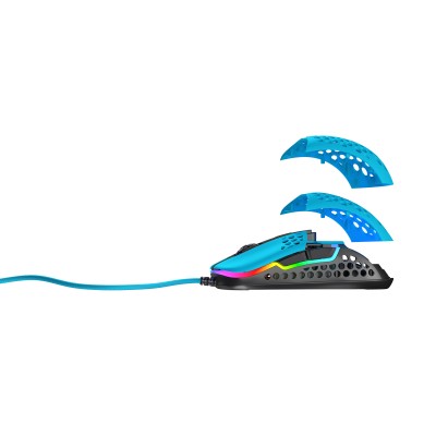 Миша Xtrfy M42, USB-A, RGB, Miami Blue (XG-M42-RGB-BLUE)