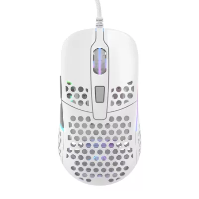 Миша Xtrfy M42, USB-A, RGB, білий (XG-M42-RGB-WHITE)
