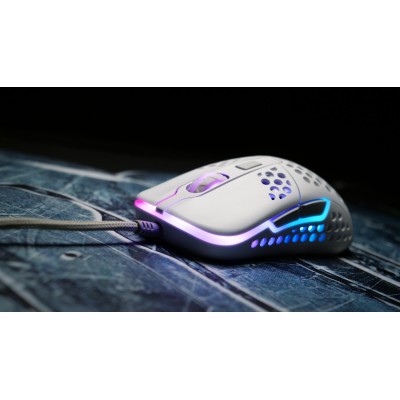 Миша Xtrfy M42, USB-A, RGB, білий (XG-M42-RGB-WHITE)