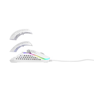 Миша Xtrfy M42, USB-A, RGB, білий (XG-M42-RGB-WHITE)