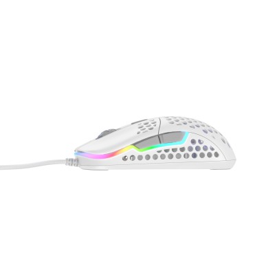 Миша Xtrfy M42, USB-A, RGB, білий (XG-M42-RGB-WHITE)