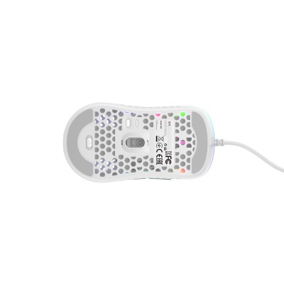 Миша Xtrfy M42, USB-A, RGB, білий (XG-M42-RGB-WHITE)