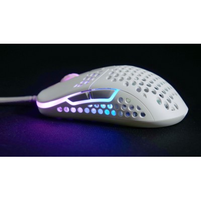 Миша Xtrfy M42, USB-A, RGB, білий (XG-M42-RGB-WHITE)