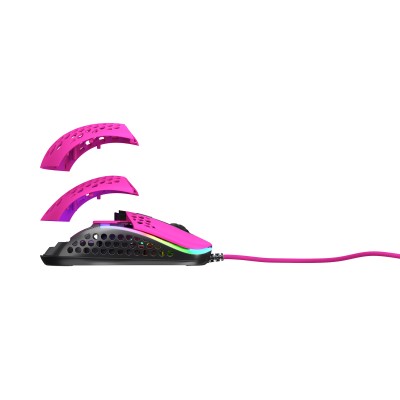 Миша Xtrfy M42, USB-A, RGB, рожевий (XG-M42-RGB-PINK)
