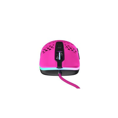Миша Xtrfy M42, USB-A, RGB, рожевий (XG-M42-RGB-PINK)