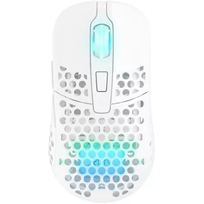 Миша Xtrfy M42, WL/USB-A, RGB, білий (M42W-RGB-WHITE)