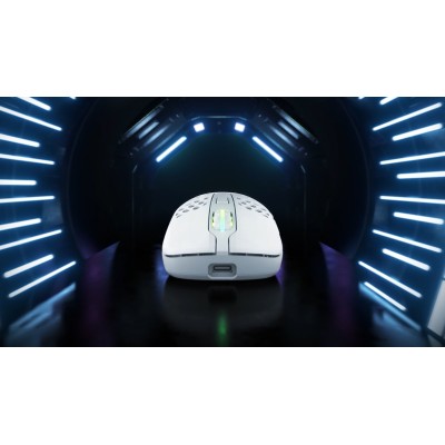 Миша Xtrfy M42, WL/USB-A, RGB, білий (M42W-RGB-WHITE)