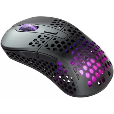 Миша Xtrfy M42, WL/USB-A, RGB, чорний (M42W-RGB-BLACK)