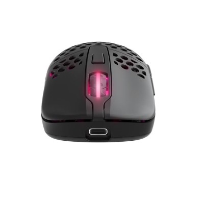 Миша Xtrfy M42, WL/USB-A, RGB, чорний (M42W-RGB-BLACK)