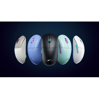 Миша Xtrfy M8, WL/USB-A, RGB, чорний (M8W-RGB-BLACK)