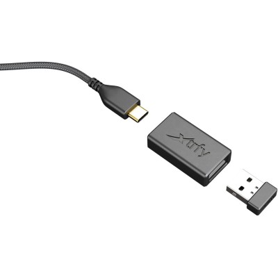 Миша Xtrfy M8, WL/USB-A, RGB, чорний (M8W-RGB-BLACK)