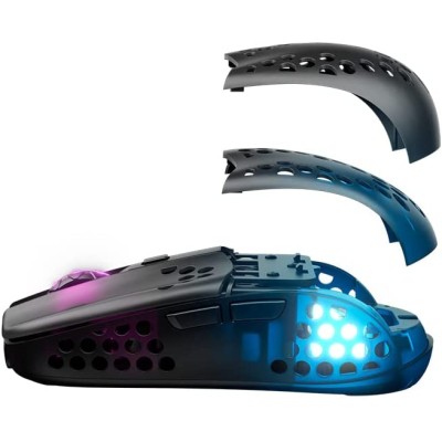 Миша Xtrfy MZ1, WL/USB-A, RGB, чорний (MZ1W-RGB-BLACK)