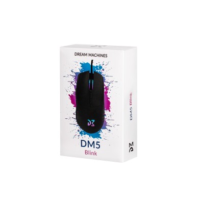 Миша ігрова Dream Machines DM5 Blink USB Black (DM5_BLINK)