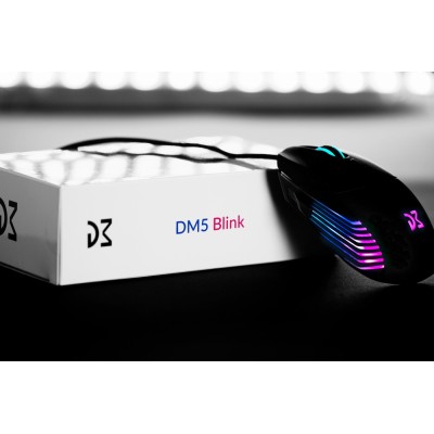 Миша ігрова Dream Machines DM5 Blink USB Black (DM5_BLINK)