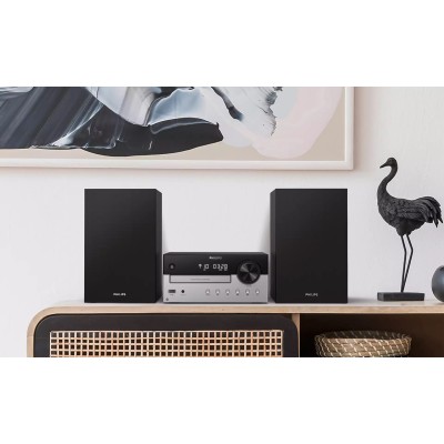 Мікросистема Philips TAM4205 60Вт, FM, MP3-CD, USB, Wireless