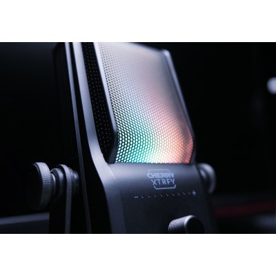 Мікрофон геймінговий CHERRY XTRFY NGALE R, Cardioid, USB-A, 2м, RGB, чорний (CX-NGALE-R-RGB-BLACK)