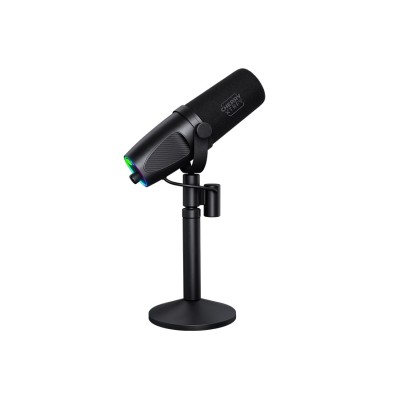 Мікрофон геймінговий CHERRY XTRFY NGALE X, Cardioid, USB-A, 2м, RGB, чорний (CX-NGALE-X-RGB-BLACK)