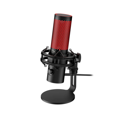 Мікрофон геймінговий HyperX QuadCast 2, Omni/Uni/Bi, USB-A, 3м, RGB, чорний (872V1AA)