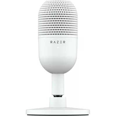 Мікрофон геймінговий Razer Seiren V3 Mini, Omni, USB-A, 1.2м, білий (RZ19-05050300-R3M1)