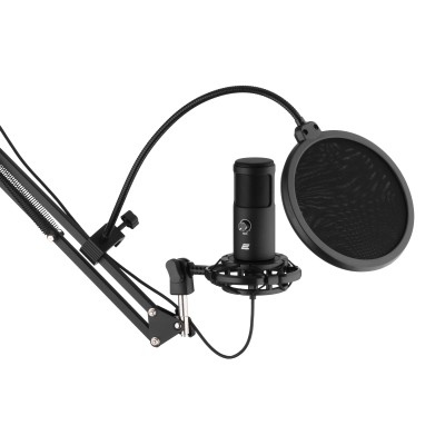 Мікрофон для ПК 2Е MPC021 Streaming, USB (2E-MPC021)