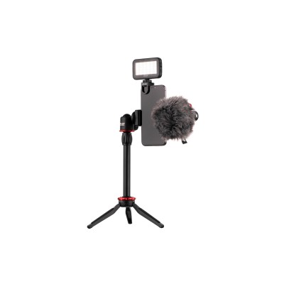 Мікрофон з триподом для мобільних пристроїв 2Е MM011 Vlog KIT, 3.5mm (2E-MM011)