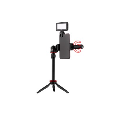 Мікрофон з триподом для мобільних пристроїв 2Е MM011 Vlog KIT, 3.5mm (2E-MM011)