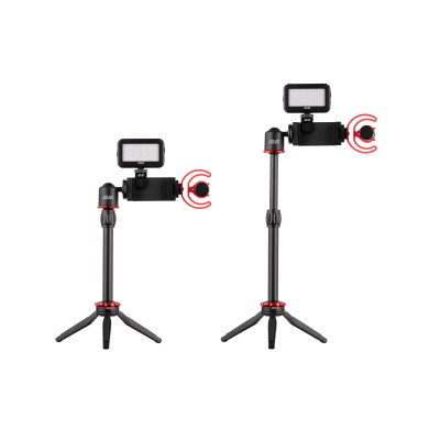 Мікрофон з триподом для мобільних пристроїв 2Е MM011 Vlog KIT, 3.5mm (2E-MM011)