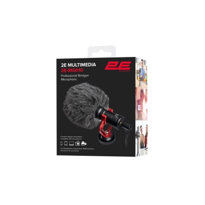 Мікрофон пушка 2Е MG010 Shoutgun, 3.5mm (2E-MG010)