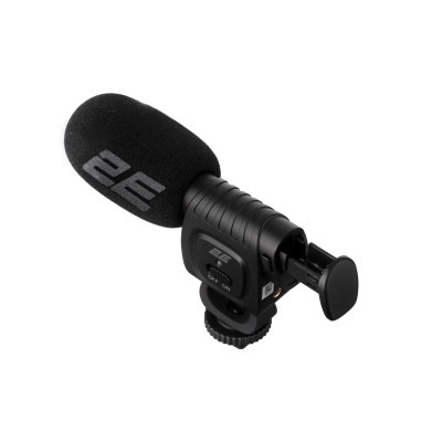 Мікрофон пушка 2Е MG020 Shoutgun Pro, on/of, 3.5mm (2E-MG020)