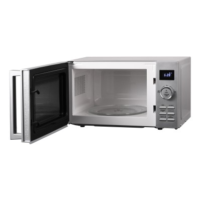 Мікрохвильова піч ARDESTO, 20л, електр.керув., 700Вт, дисплей, відкр.ручкою, швидкий старт, сріблястий (GO-E745S)