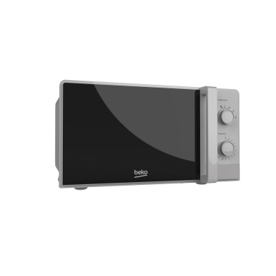 Мікрохвильова піч Beko, 20л, мех.керув., 700Вт, сірий (MOC20100SFB)
