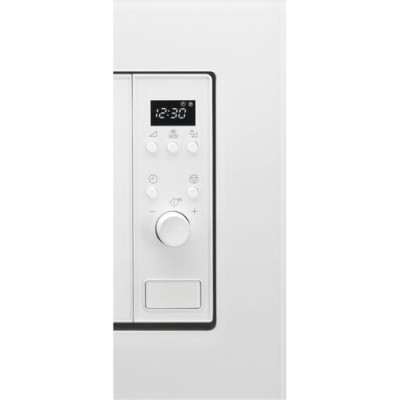 Мікрохвильова піч Electrolux вбудована, 17л, електрон. керування, 700Вт, дисплей, білий (LMS2173EMW)