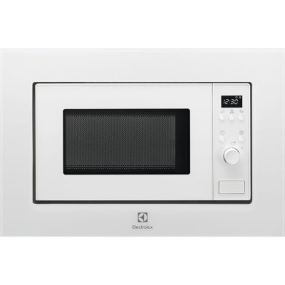 Мікрохвильова піч Electrolux вбудована, 17л, електрон. керування, 700Вт, дисплей, білий (LMS2173EMW)