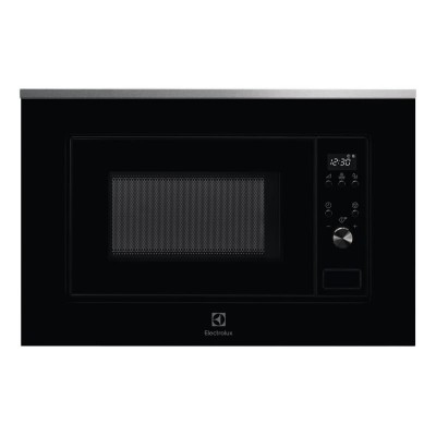 Мікрохвильова піч Electrolux вбудована, 20л, електрон. керування, 700Вт, дисплей, чорний (LMS2203EMX)