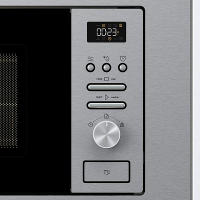 Мікрохвильова піч Gorenje вбудовувана, 20л, міх. управл., 800Вт, гриль, дисплей, інвертор, нерж (BMI201AG1X) Мікрохвильова піч Gorenje вбудовувана, 20л, міх. управл., 800Вт, гриль, дисплей, інвертор, нерж (BMI201AG1X)