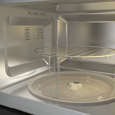 Мікрохвильова піч Gorenje вбудовувана, 25л, електр. управл., 900Вт, гриль, дисплей, приготування на кількох рівнях, білий (BM251