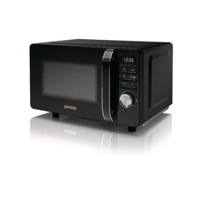 Мікрохвильова піч Gorenje, 20л, електр. керув., 700Вт, гриль, дисплей, чорний (MO20S4BC) Мікрохвильова піч Gorenje, 20л, електр. керув., 700Вт, гриль, дисплей, чорний (MO20S4BC)