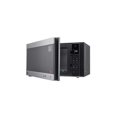 Мікрохвильова піч LG, 25л, електрон. керування, 1000Вт, гриль, дисплей, сріблястий (MH6595CIS)