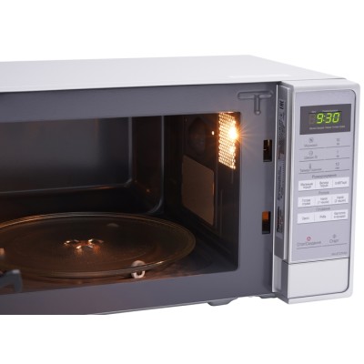 Мікрохвильова піч Panasonic , 20л, електр.керув., 800Вт, дисплей, сірий (NN-ST27HMZPE)