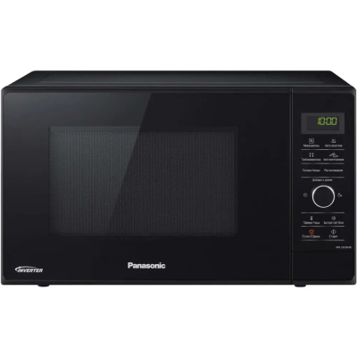 Мікрохвильова піч Panasonic , 23л, електр. керув., 1000Вт, дисплей, чорний (NN-SD36HBZPE)