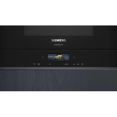 Мікрохвильова піч Siemens вбудована, 21л, електр. керув., 900Вт, гриль, дисплей, чорний (BE732L1B1) Мікрохвильова піч Siemens вбудована, 21л, електр. керув., 900Вт, гриль, дисплей, чорний (BE732L1B1)