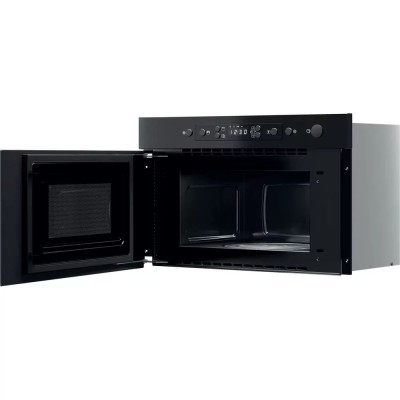 Мікрохвильова піч Whirlpool вбудована, 22л, електронне упр., 750Вт, гриль, дисплей, чорний (MBNA920B)