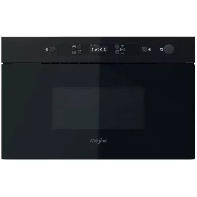 Мікрохвильова піч Whirlpool вбудована, 22л, електронне упр., 750Вт, дисплей, чорний (MBNA900B)