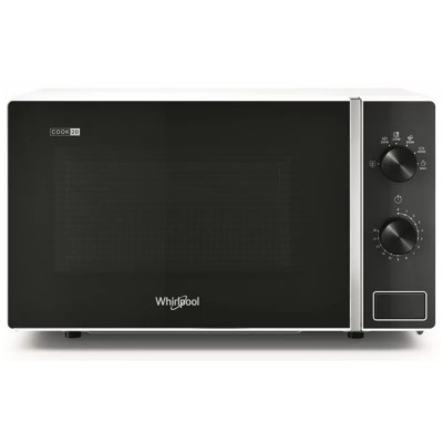 Мікрохвильова піч Whirlpool, 20л, мех. керув., 700Вт, білий (MWP101W)